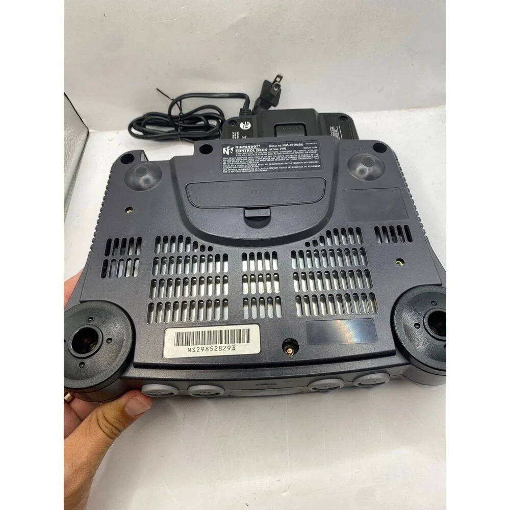 Nintendo 64 Console, OEM Controller N64 Tested Working NUS-001 USA vintage